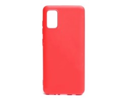 Tok telefonvédő TJ Samsung Galaxy A41 (SM-A415F) gumis TPU tok piros
